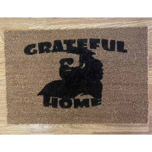 Grateful Dead “Grateful Home” Jerry Garcia Welcome Mat - Picture 1 of 3